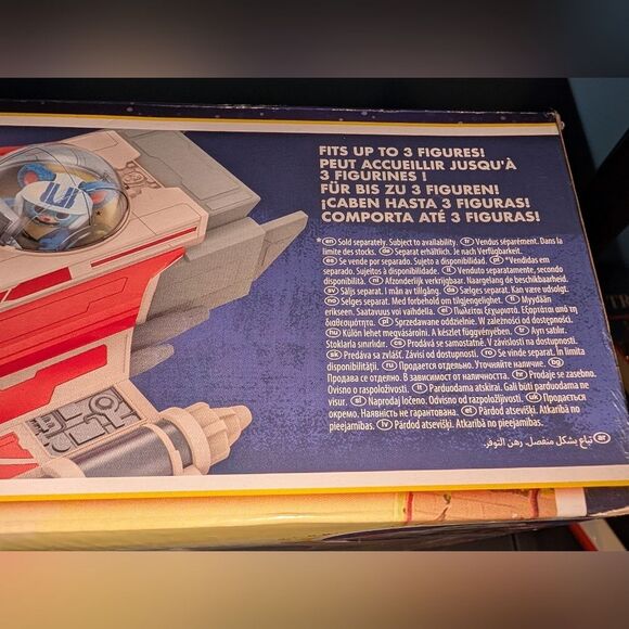 NWOT Hasbro Disney Star Wars Young Jedi Adventures The Crimson Firehawk - Picture 6 of 11